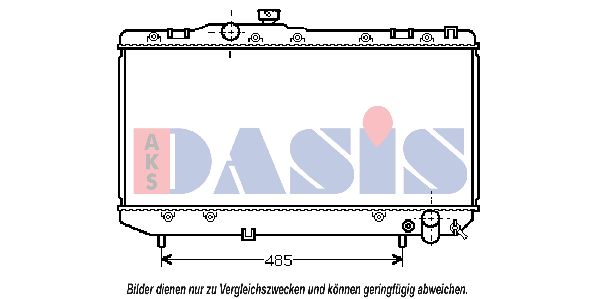 AKS DASIS Radiators, Motora dzesēšanas sistēma 211580N
